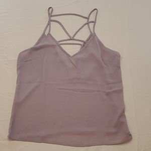 Dusty Purple Strappy Tank Top